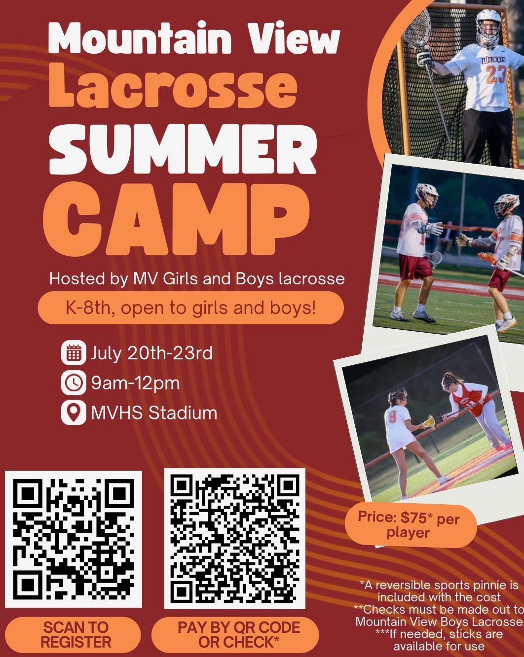 Mountain View High School Summer Clinic! 